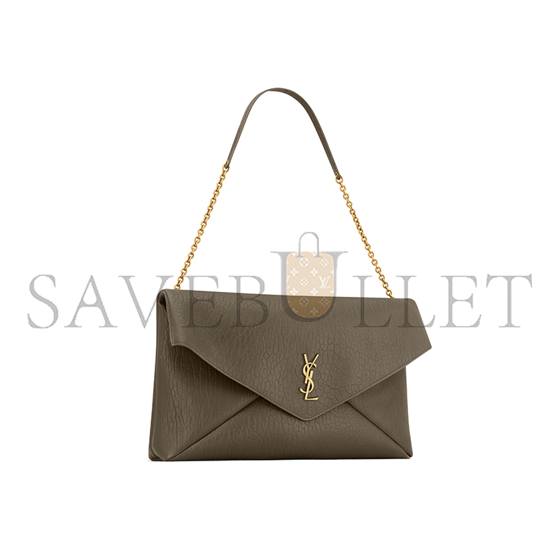 Y51 cassandre large pouch on chain in lambskin 841702aacyt3212 (35*22*3cm)